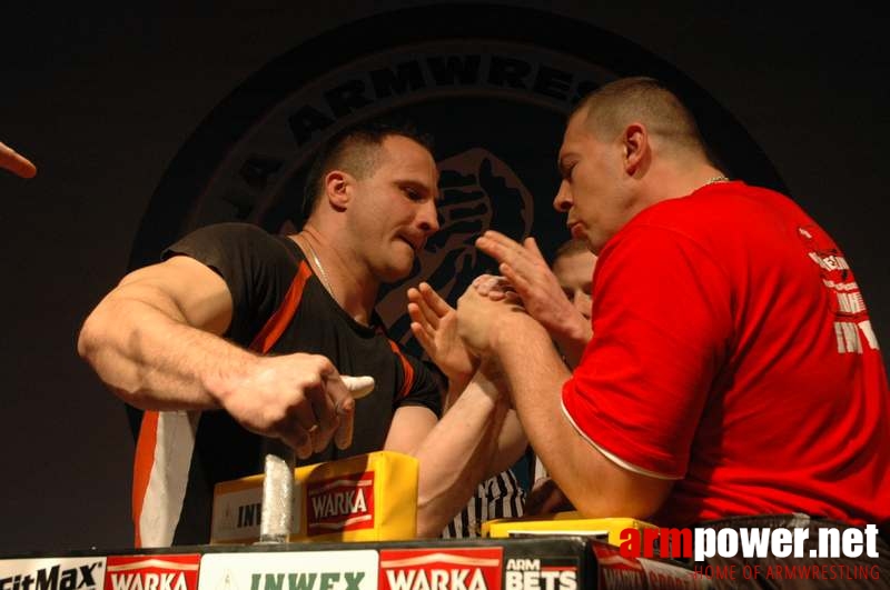 Mistrzostwa Polski 2008 - Lewa ręka # Siłowanie na ręce # Armwrestling # Armpower.net