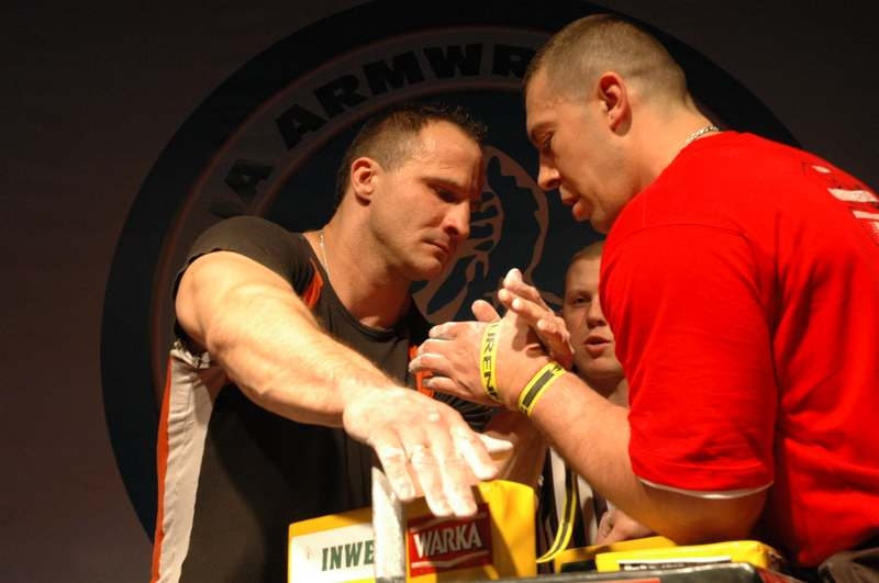 Mistrzostwa Polski 2008 - Lewa ręka # Siłowanie na ręce # Armwrestling # Armpower.net