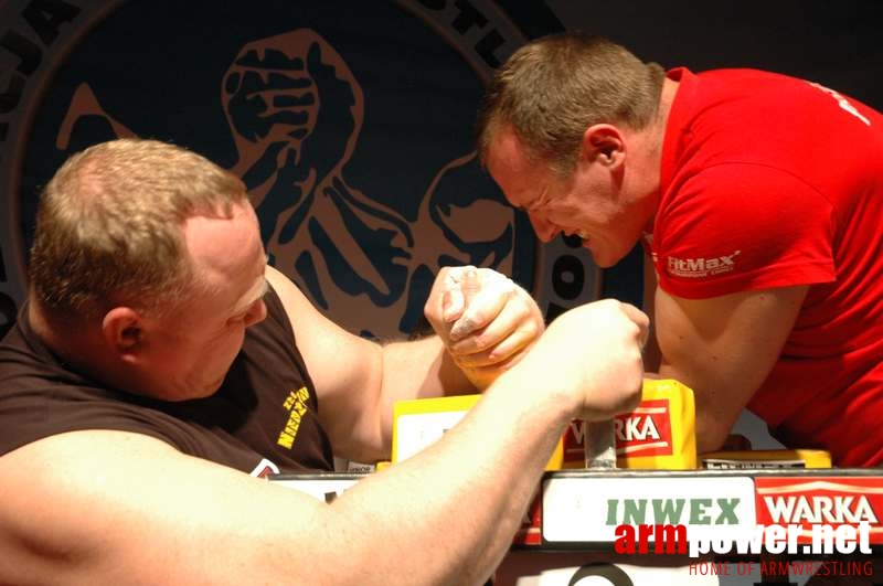 Mistrzostwa Polski 2008 - Lewa ręka # Siłowanie na ręce # Armwrestling # Armpower.net