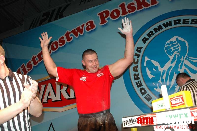 Mistrzostwa Polski 2008 - Lewa ręka # Siłowanie na ręce # Armwrestling # Armpower.net