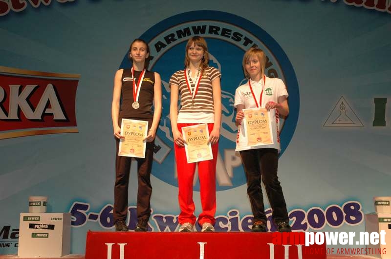 Mistrzostwa Polski 2008 - Lewa ręka # Siłowanie na ręce # Armwrestling # Armpower.net