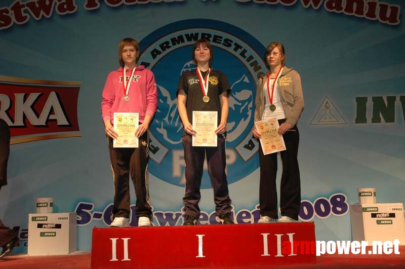 Mistrzostwa Polski 2008 - Lewa ręka # Siłowanie na ręce # Armwrestling # Armpower.net