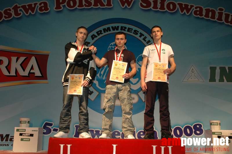 Mistrzostwa Polski 2008 - Lewa ręka # Aрмспорт # Armsport # Armpower.net