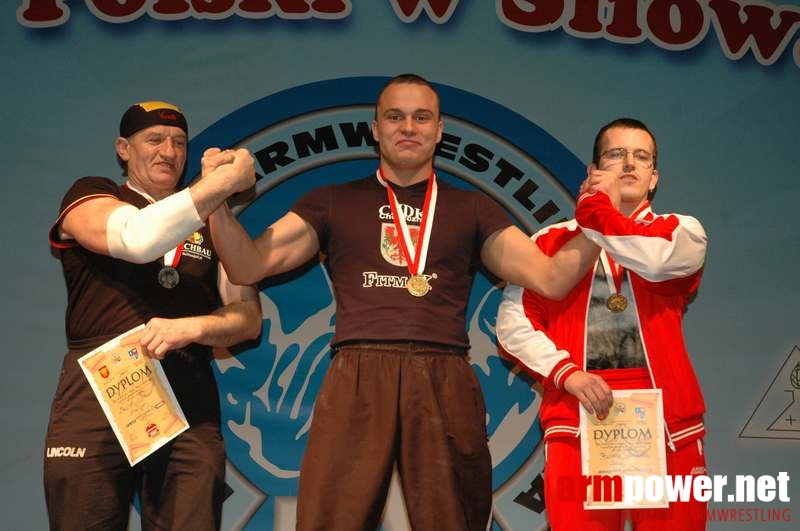 Mistrzostwa Polski 2008 - Lewa ręka # Siłowanie na ręce # Armwrestling # Armpower.net