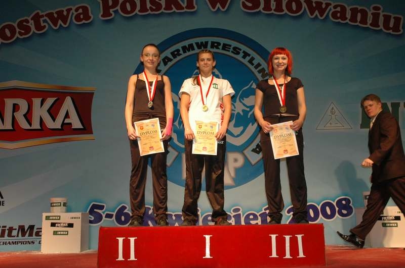 Mistrzostwa Polski 2008 - Lewa ręka # Siłowanie na ręce # Armwrestling # Armpower.net