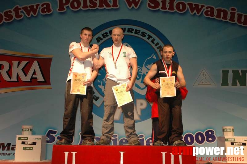 Mistrzostwa Polski 2008 - Lewa ręka # Aрмспорт # Armsport # Armpower.net