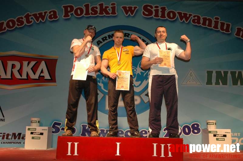 Mistrzostwa Polski 2008 - Lewa ręka # Siłowanie na ręce # Armwrestling # Armpower.net