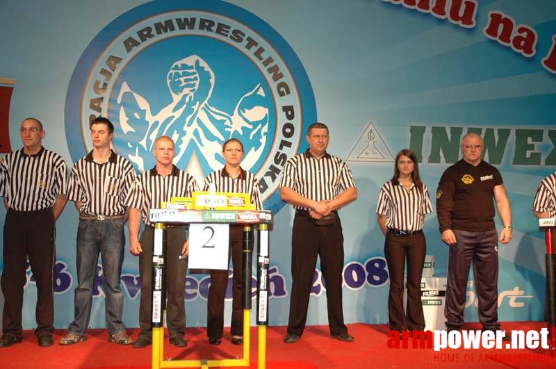 Mistrzostwa Polski 2008 - Prawa ręka # Armwrestling # Armpower.net