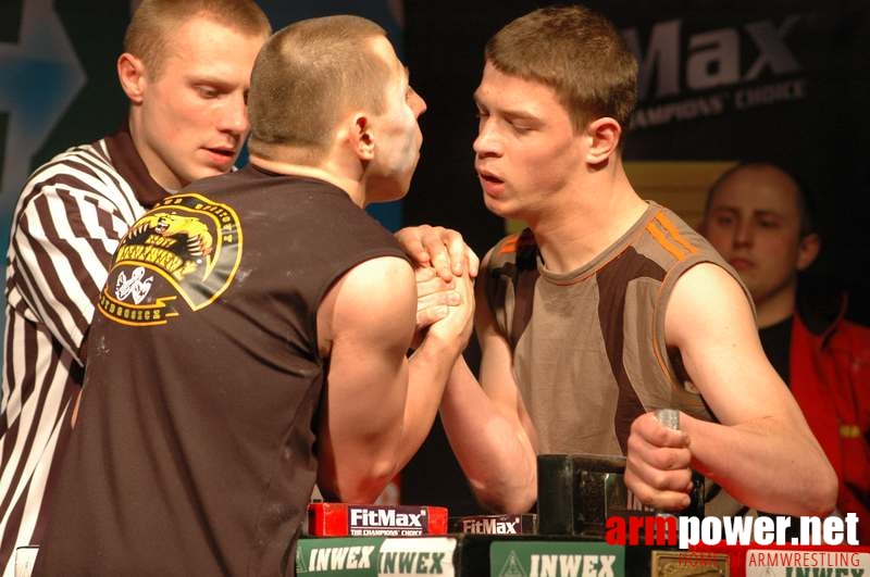 Mistrzostwa Polski 2008 - Prawa ręka # Siłowanie na ręce # Armwrestling # Armpower.net