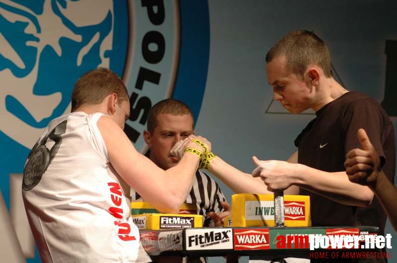 Mistrzostwa Polski 2008 - Prawa ręka # Siłowanie na ręce # Armwrestling # Armpower.net