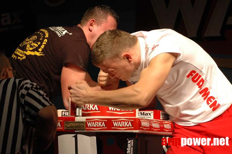 Mistrzostwa Polski 2008 - Prawa ręka # Armwrestling # Armpower.net