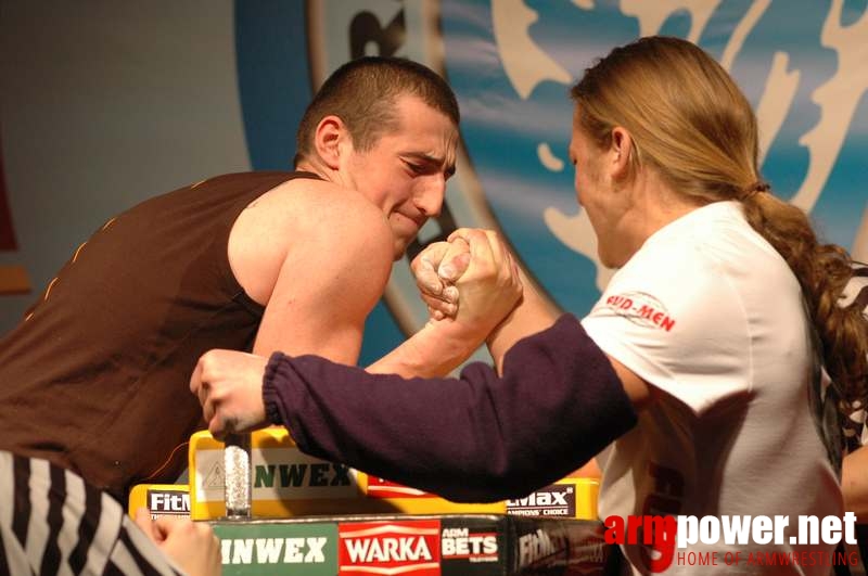 Mistrzostwa Polski 2008 - Prawa ręka # Armwrestling # Armpower.net