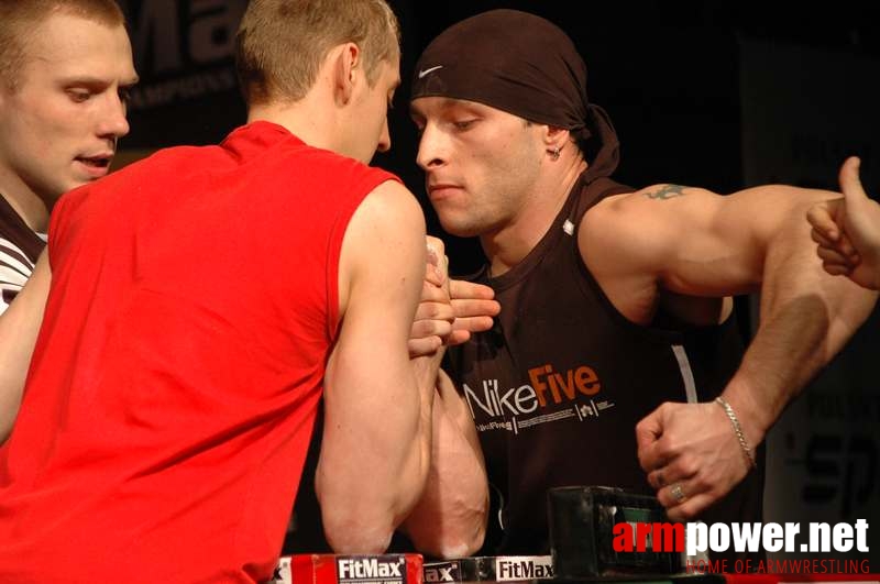 Mistrzostwa Polski 2008 - Prawa ręka # Armwrestling # Armpower.net