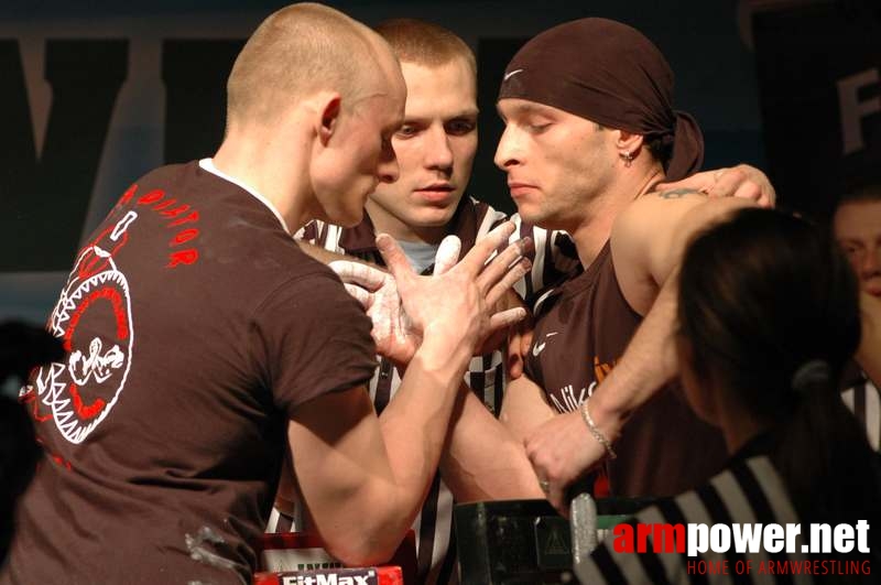 Mistrzostwa Polski 2008 - Prawa ręka # Siłowanie na ręce # Armwrestling # Armpower.net