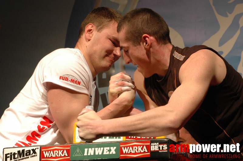 Mistrzostwa Polski 2008 - Prawa ręka # Armwrestling # Armpower.net