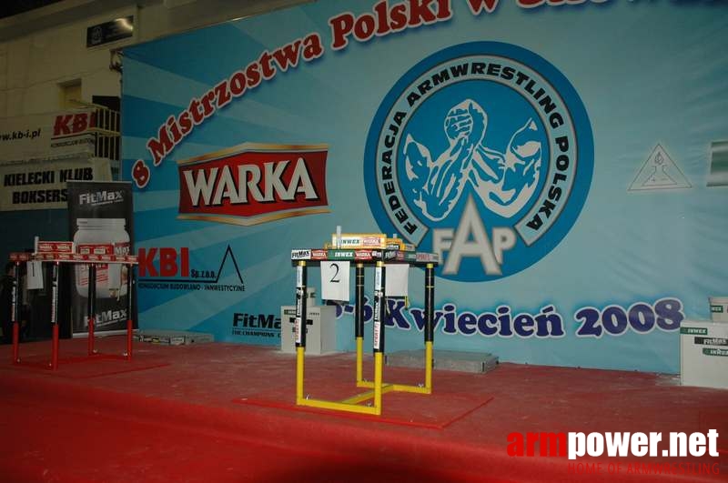 Mistrzostwa Polski 2008 - Prawa ręka # Siłowanie na ręce # Armwrestling # Armpower.net