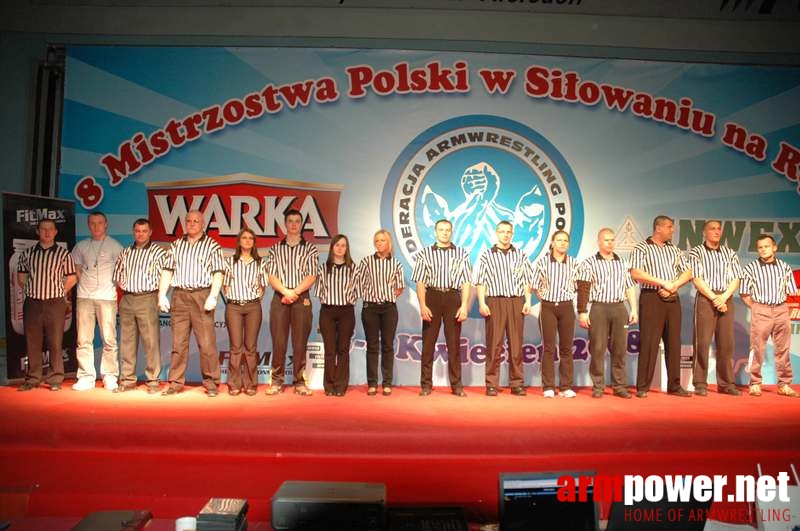 Mistrzostwa Polski 2008 - Prawa ręka # Armwrestling # Armpower.net