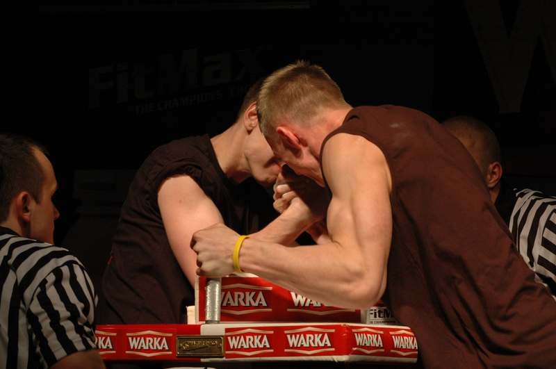 Mistrzostwa Polski 2008 - Prawa ręka # Siłowanie na ręce # Armwrestling # Armpower.net