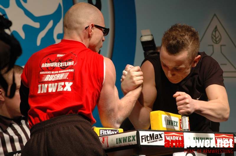 Mistrzostwa Polski 2008 - Prawa ręka # Siłowanie na ręce # Armwrestling # Armpower.net