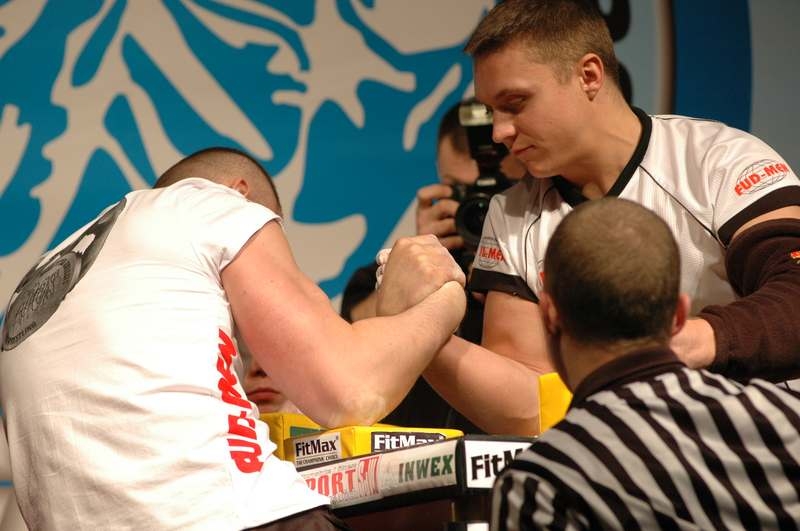 Mistrzostwa Polski 2008 - Prawa ręka # Siłowanie na ręce # Armwrestling # Armpower.net