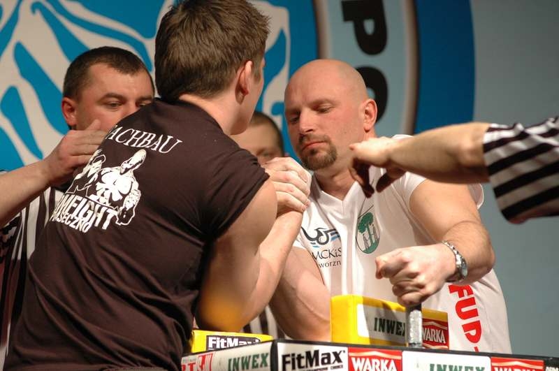 Mistrzostwa Polski 2008 - Prawa ręka # Siłowanie na ręce # Armwrestling # Armpower.net