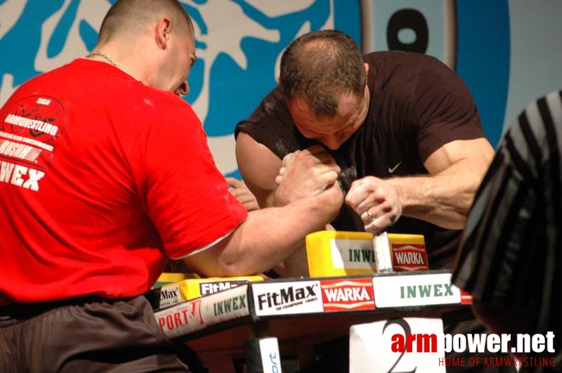 Mistrzostwa Polski 2008 - Prawa ręka # Siłowanie na ręce # Armwrestling # Armpower.net