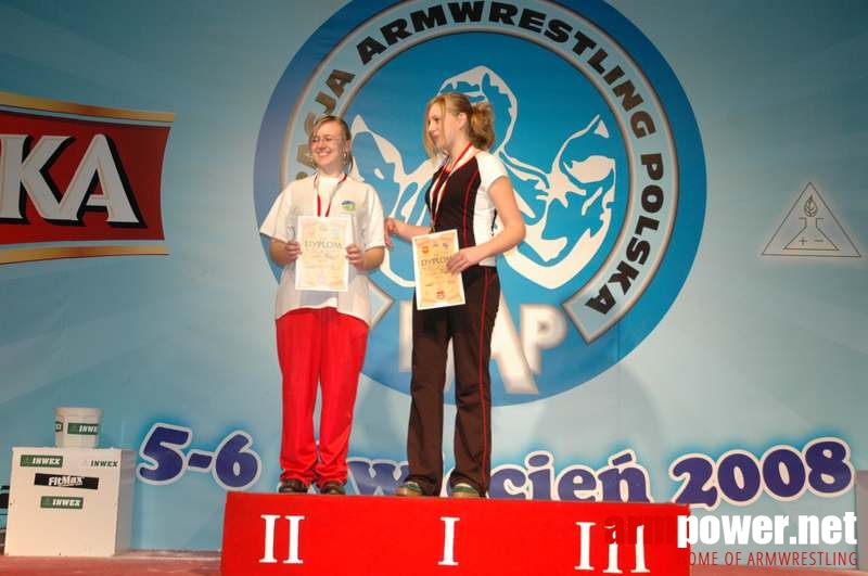 Mistrzostwa Polski 2008 - Prawa ręka # Siłowanie na ręce # Armwrestling # Armpower.net