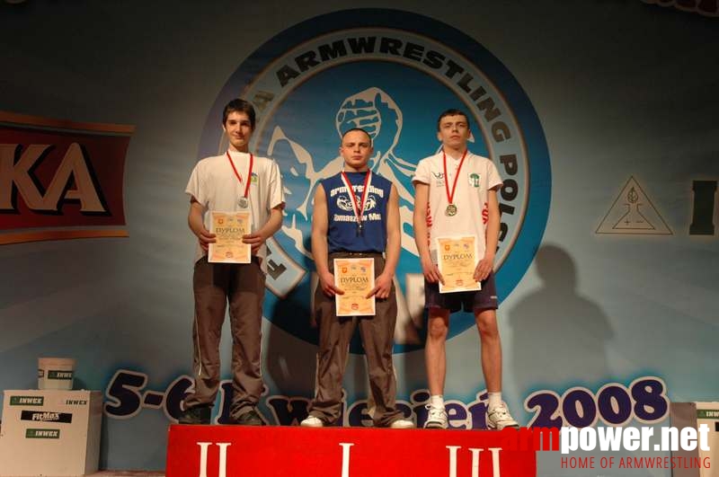 Mistrzostwa Polski 2008 - Prawa ręka # Aрмспорт # Armsport # Armpower.net