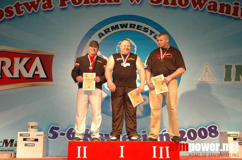 Mistrzostwa Polski 2008 - Prawa ręka # Armwrestling # Armpower.net