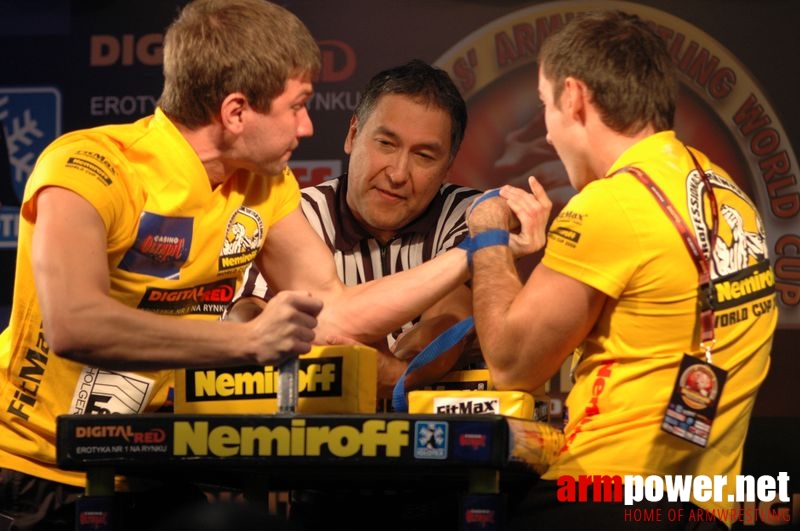 Nemiroff 2008 - Day 1 - Left hand # Siłowanie na ręce # Armwrestling # Armpower.net