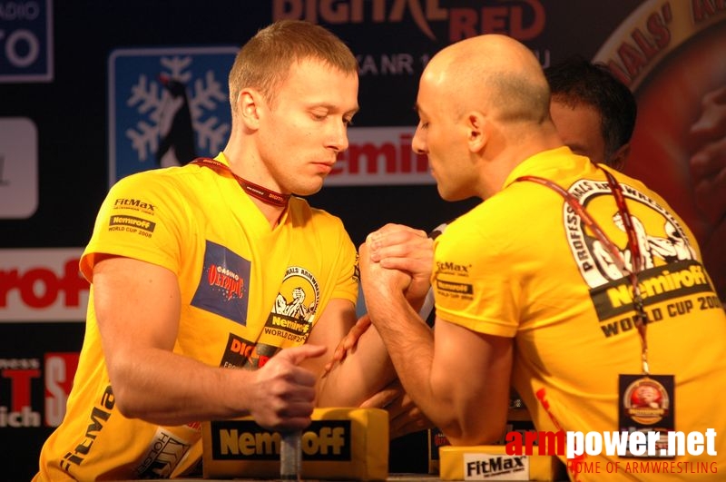 Nemiroff 2008 - Day 1 - Left hand # Siłowanie na ręce # Armwrestling # Armpower.net