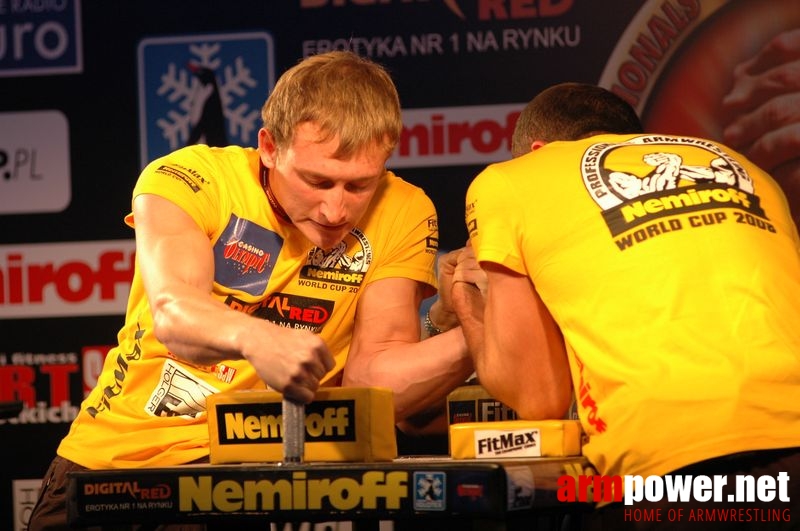 Nemiroff 2008 - Day 1 - Left hand # Siłowanie na ręce # Armwrestling # Armpower.net