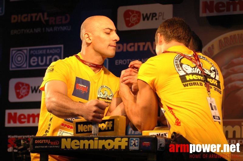 Nemiroff 2008 - Day 1 - Left hand # Siłowanie na ręce # Armwrestling # Armpower.net