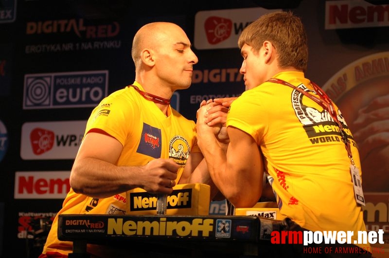 Nemiroff 2008 - Day 1 - Left hand # Armwrestling # Armpower.net