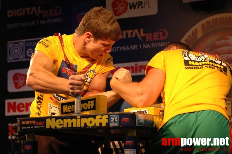 Nemiroff 2008 - Day 1 - Left hand # Armwrestling # Armpower.net