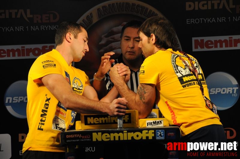 Nemiroff 2008 - Day 1 - Left hand # Armwrestling # Armpower.net