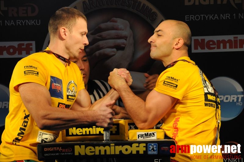 Nemiroff 2008 - Day 1 - Left hand # Siłowanie na ręce # Armwrestling # Armpower.net