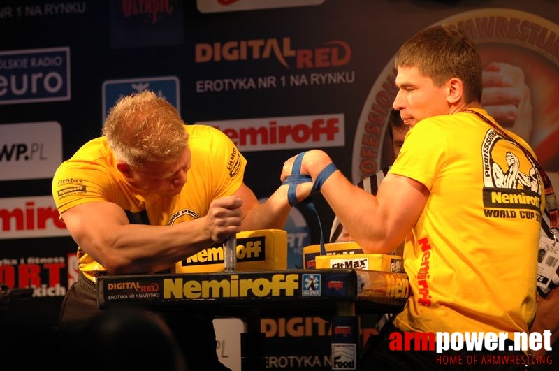 Nemiroff 2008 - Day 1 - Left hand # Siłowanie na ręce # Armwrestling # Armpower.net