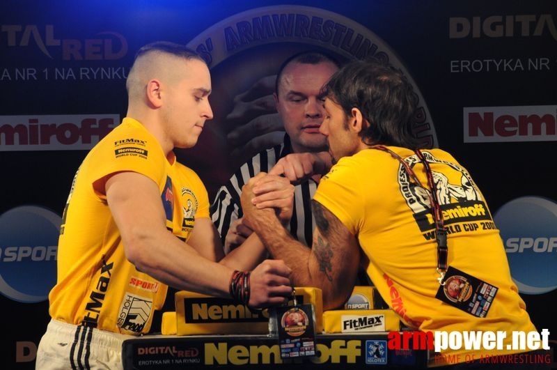 Nemiroff 2008 - Day 1 - Left hand # Armwrestling # Armpower.net