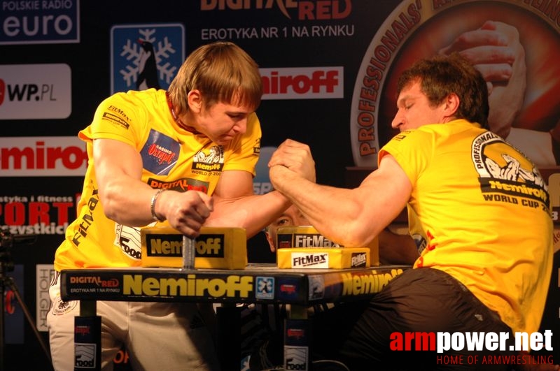 Nemiroff 2008 - Day 1 - Left hand # Siłowanie na ręce # Armwrestling # Armpower.net