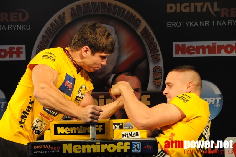 Nemiroff 2008 - Day 1 - Left hand # Siłowanie na ręce # Armwrestling # Armpower.net