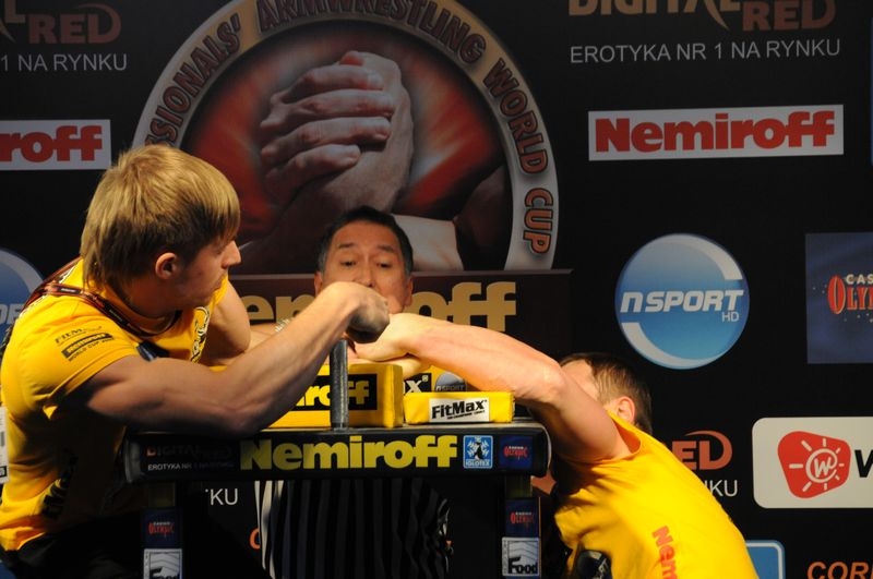 Nemiroff 2008 - Day 1 - Left hand # Armwrestling # Armpower.net