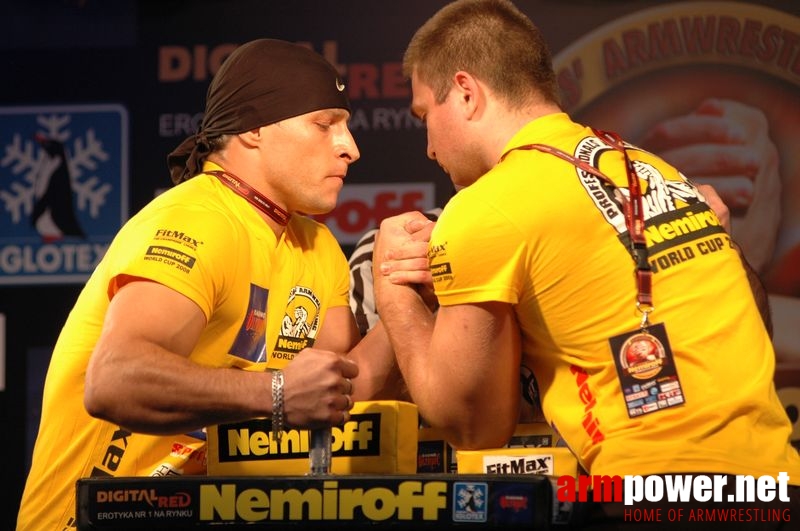 Nemiroff 2008 - Day 1 - Left hand # Armwrestling # Armpower.net