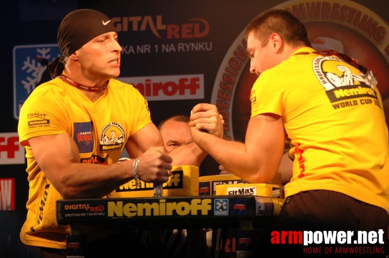 Nemiroff 2008 - Day 1 - Left hand # Armwrestling # Armpower.net