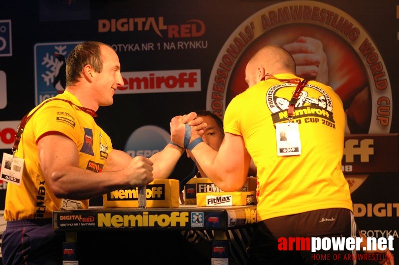 Nemiroff 2008 - Day 1 - Left hand # Armwrestling # Armpower.net