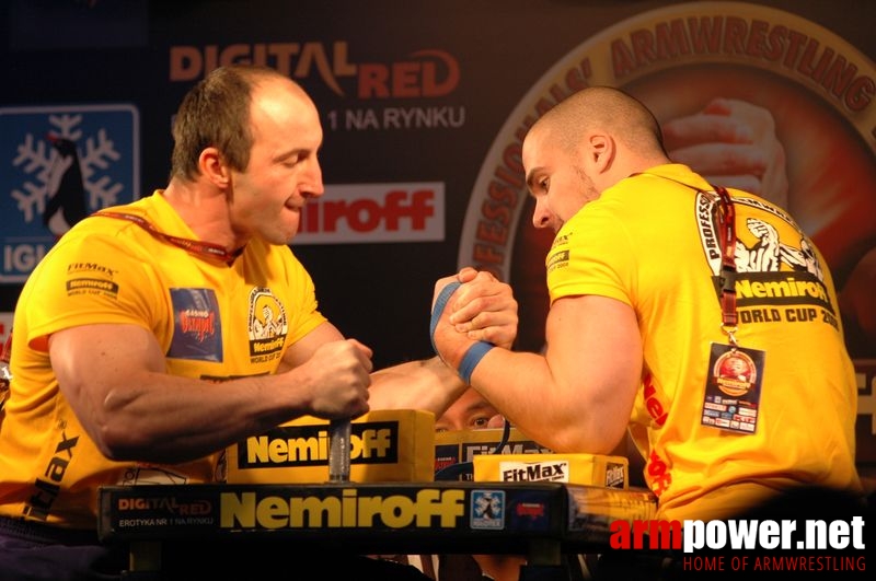 Nemiroff 2008 - Day 1 - Left hand # Armwrestling # Armpower.net