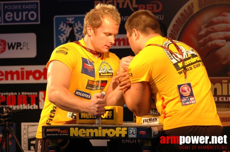 Nemiroff 2008 - Day 1 - Left hand # Armwrestling # Armpower.net