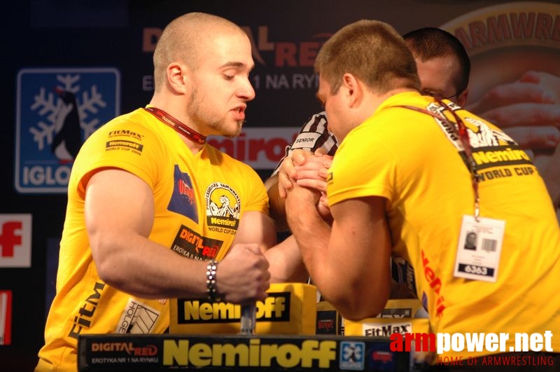 Nemiroff 2008 - Day 1 - Left hand # Armwrestling # Armpower.net