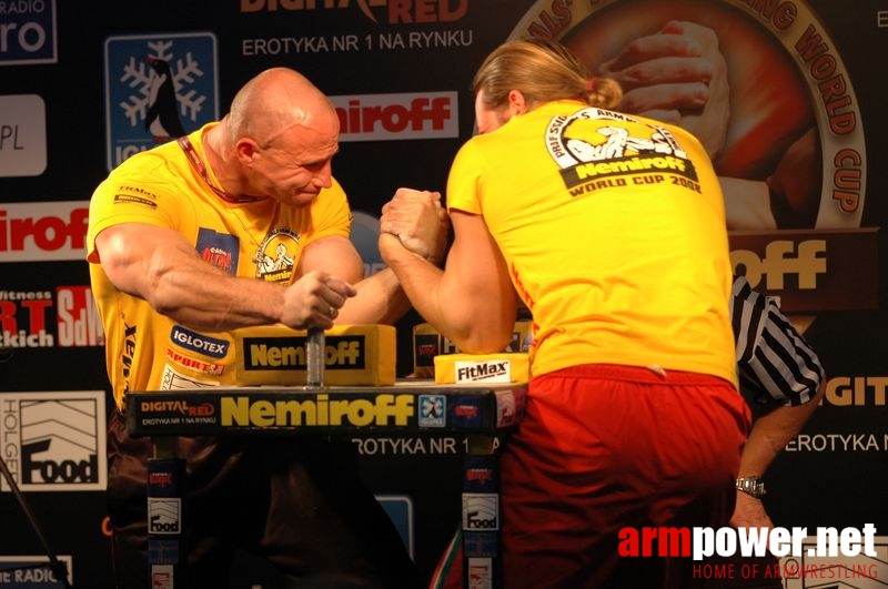 Nemiroff 2008 - Day 1 - Left hand # Armwrestling # Armpower.net