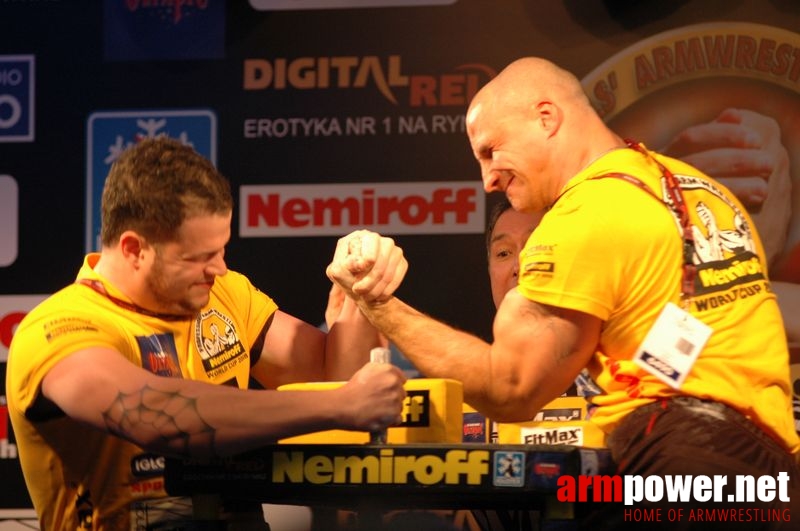 Nemiroff 2008 - Day 1 - Left hand # Siłowanie na ręce # Armwrestling # Armpower.net